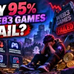 Web3 games fail due to poor gameplay, broken tokenomics, and low player retention